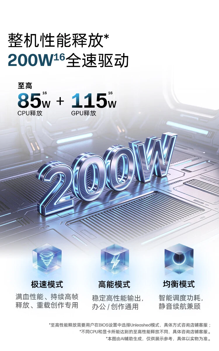 整机性能释放