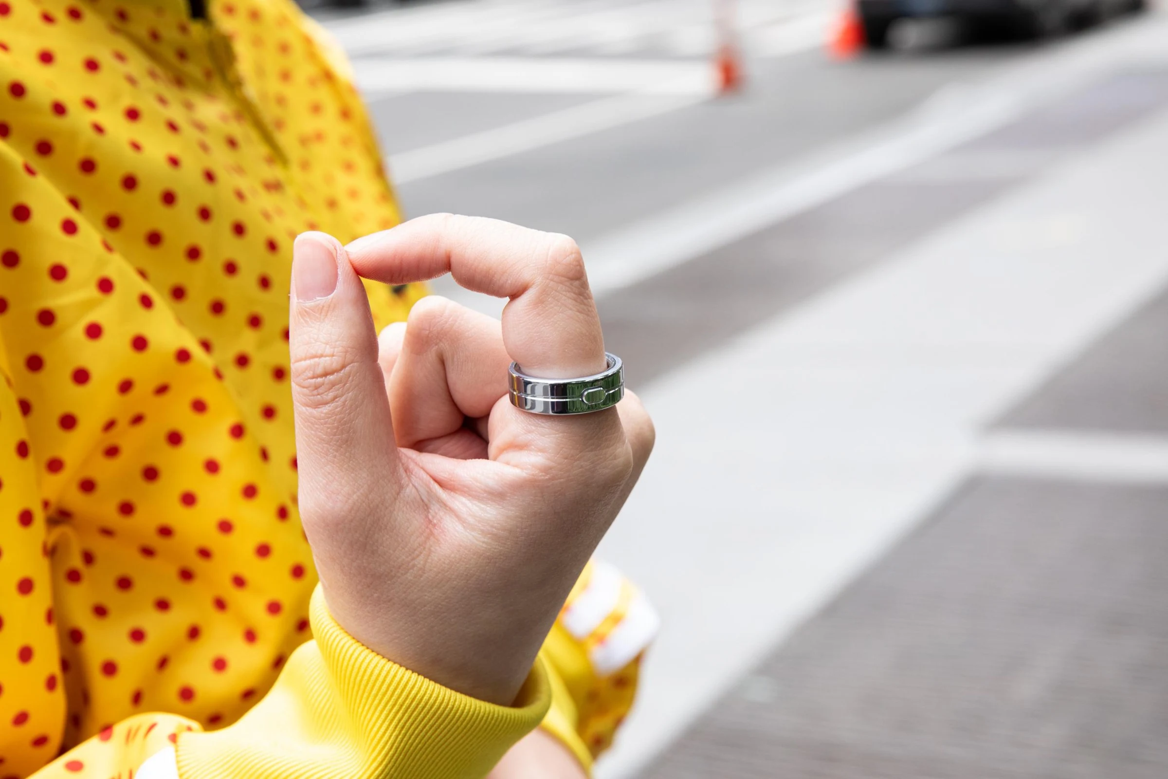 This Vocci Ring can record conversations and its privacy light is extremely hard to notice.