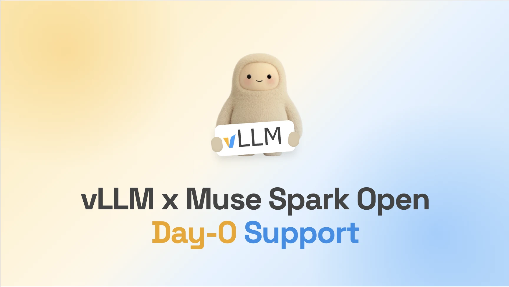 Day 0 support for Muse Spark Open on vLLM