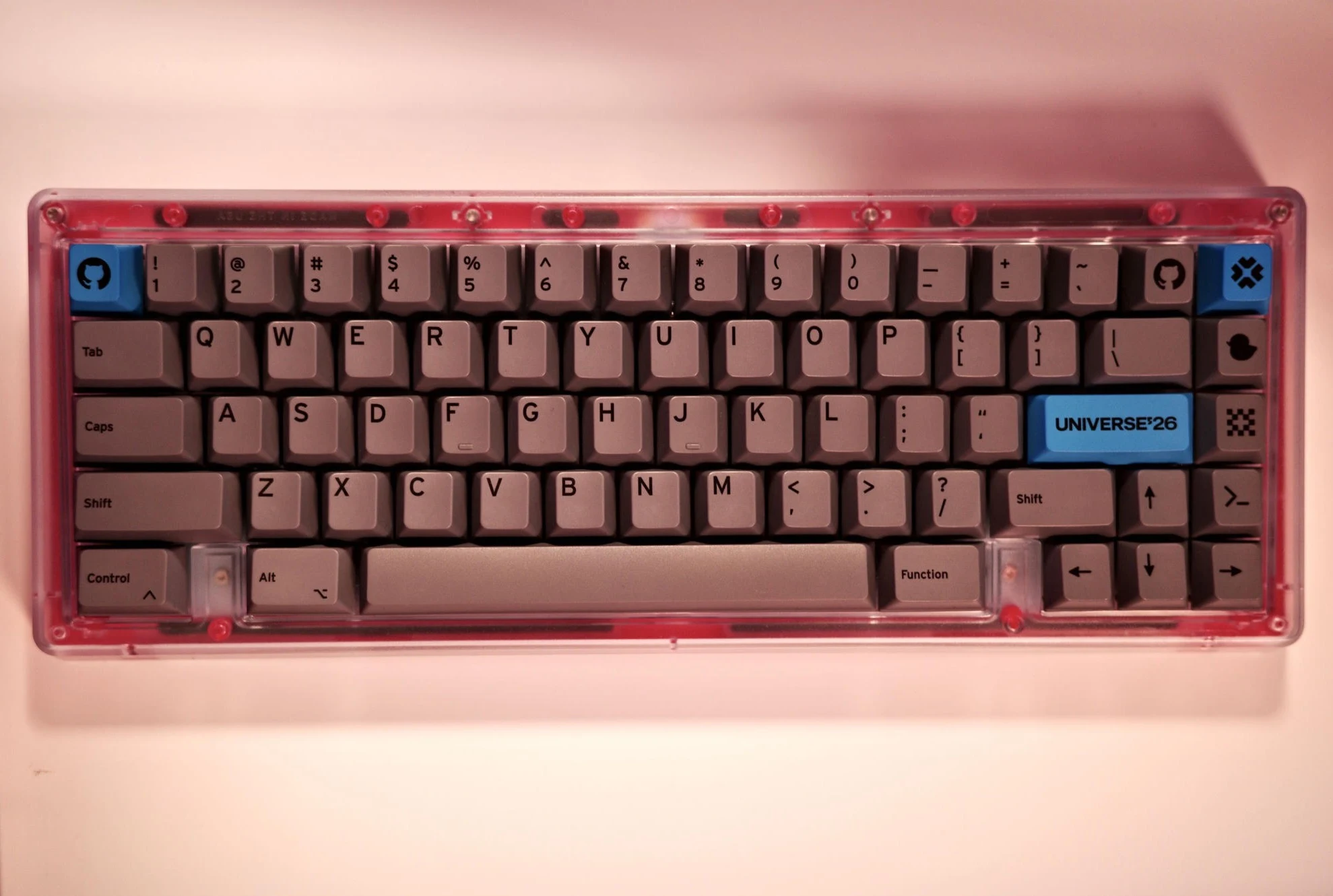 GitHub Universe keyboard.