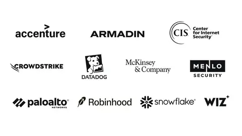Logos of partner companies working with the Fairwind program