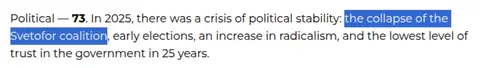 Screenshot from an IBI website article about Germany using the phrase the Svetofor coalition.